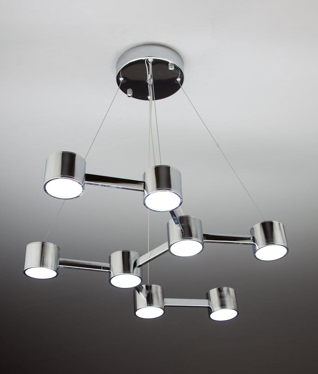 Lampadario a Sospensione Led Mech 8 Design Moderno