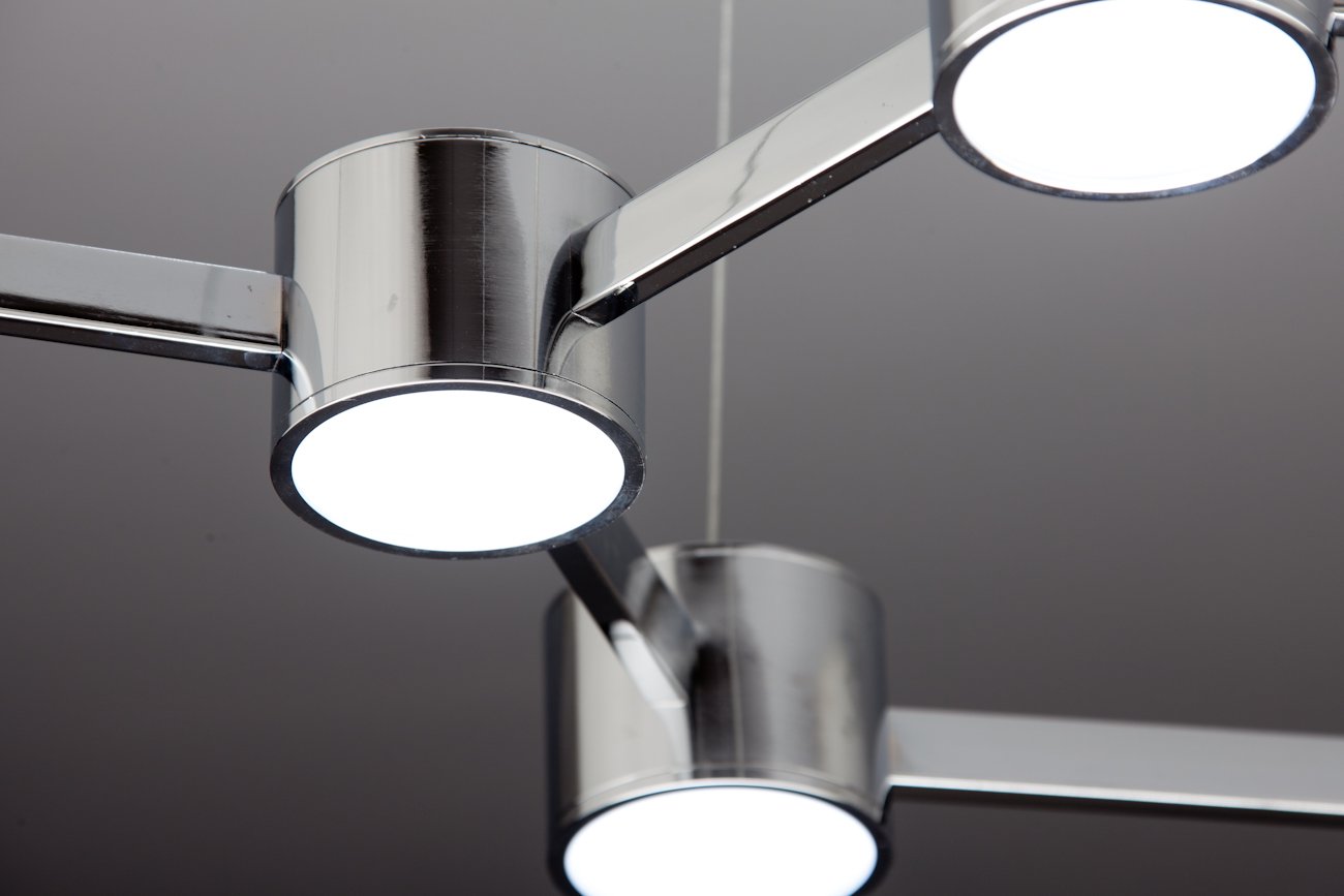 Lampadario a Sospensione Led Mech 8 Design Moderno