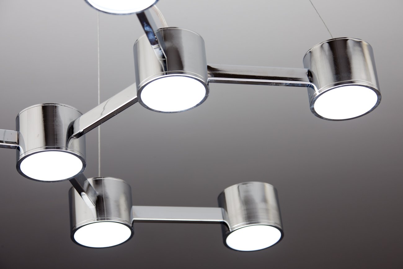 Lampadario a Sospensione Led Mech 8 Design Moderno