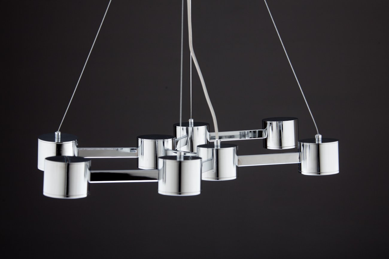 Lampadario a Sospensione Led Mech 8 Design Moderno