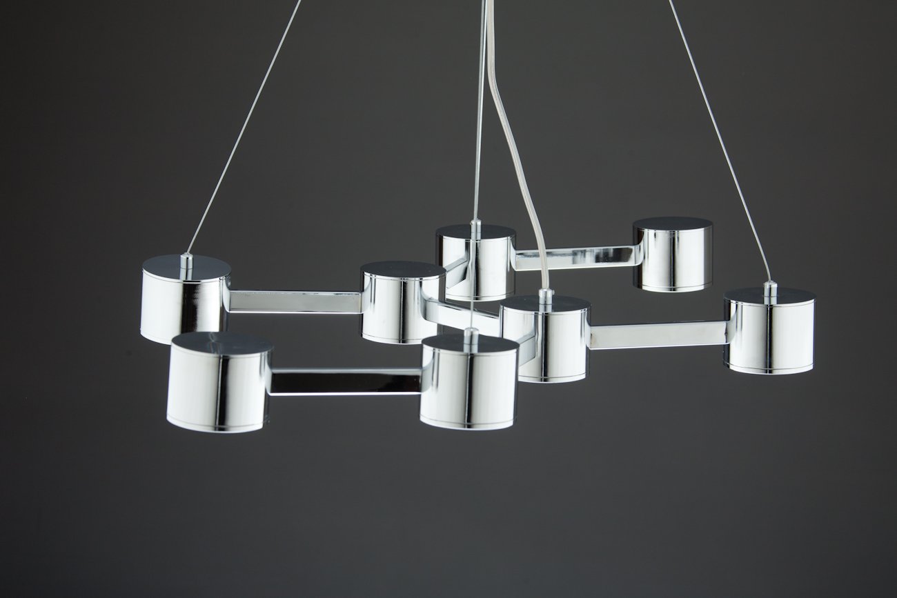 Lampadario a Sospensione Led Mech 8 Design Moderno