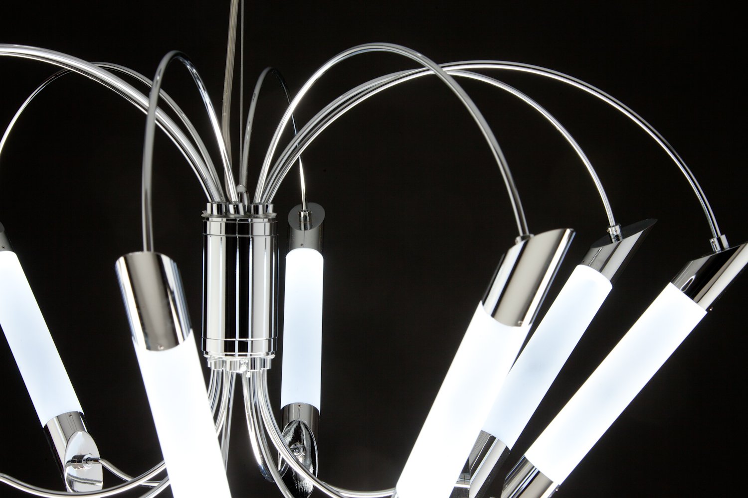 Lampadario a Sospensione Led Blade 8 di Design Moderno