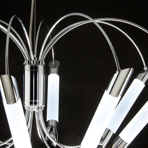 Lampadario a Sospensione Led Blade 8 di Design Moderno
