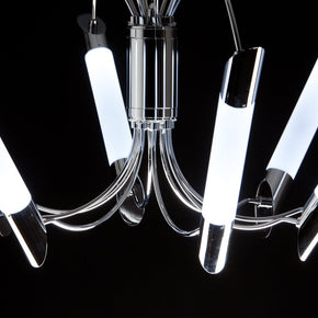 Lampadario a Sospensione Led Blade 8 di Design Moderno