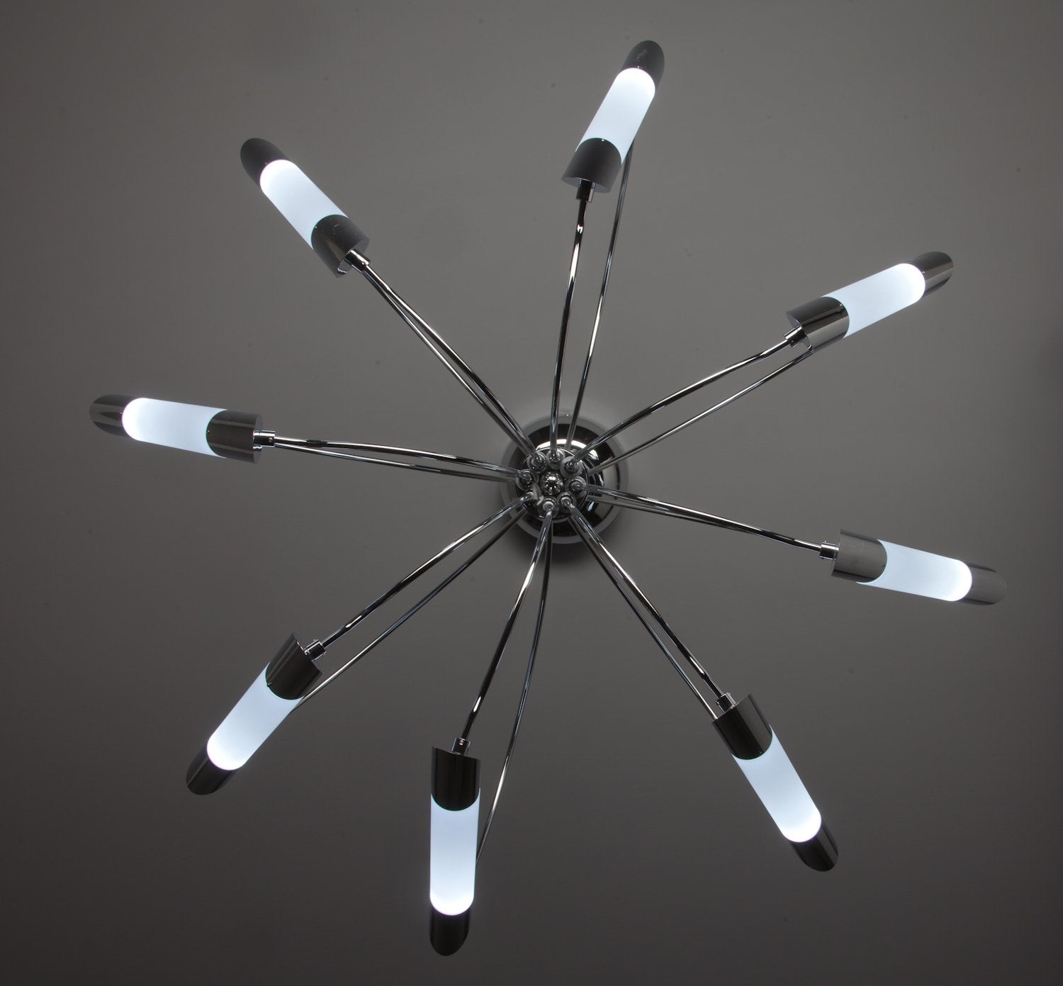 Lampadario a Sospensione Led Blade 8 di Design Moderno
