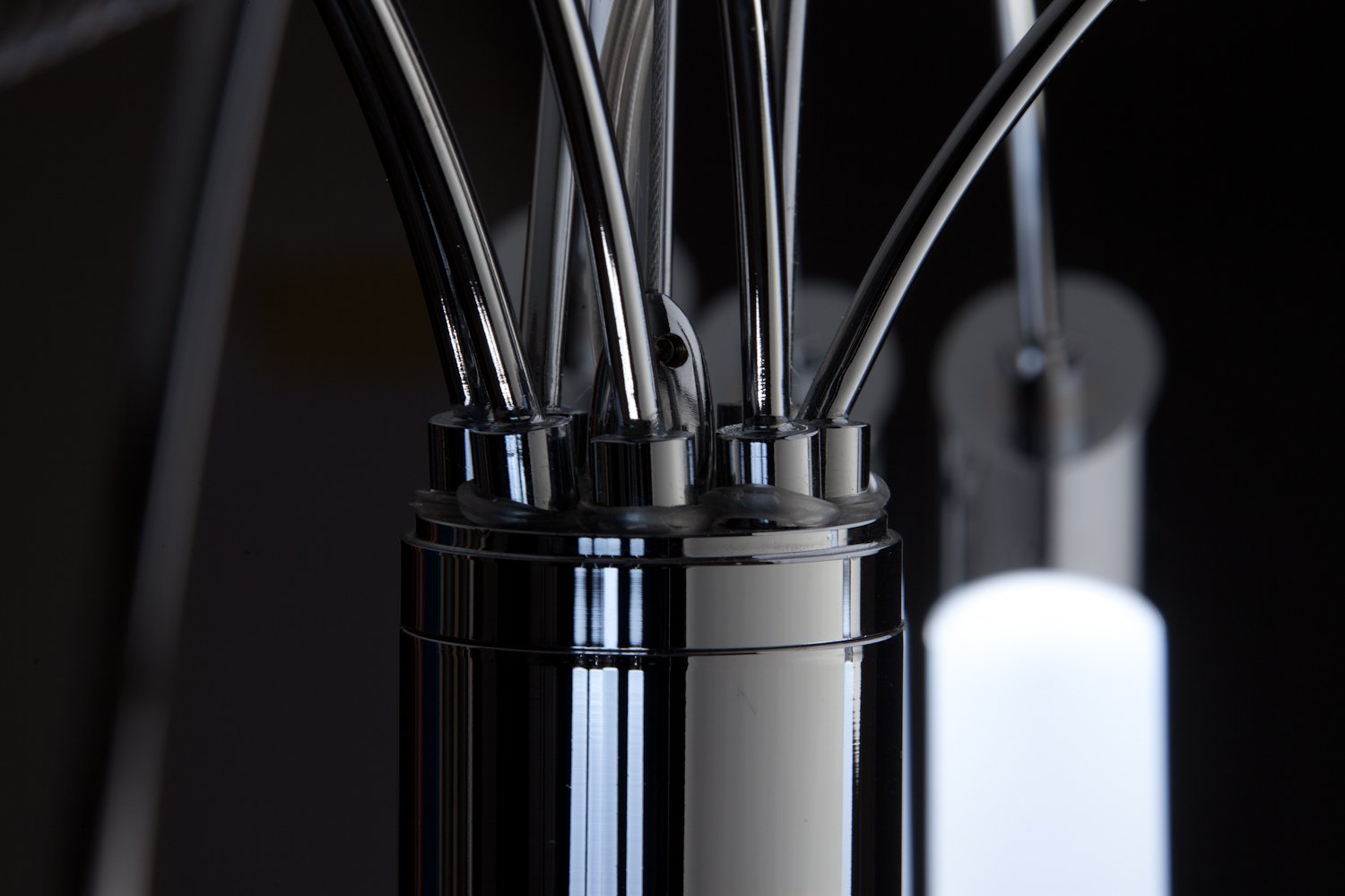 Lampadario a Sospensione Led Blade 8 di Design Moderno