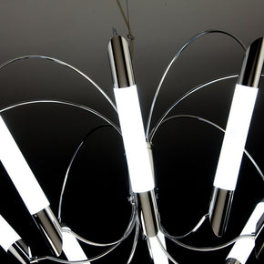Lampadario a Sospensione Led Blade 8 di Design Moderno