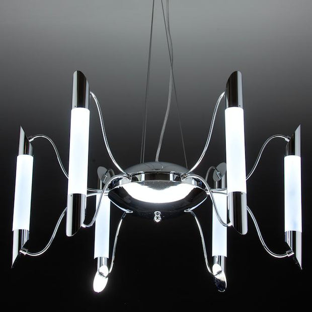 Lampadario a Sospensione Led Blade 6 di Design Moderno