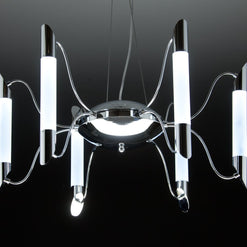 Lampadario a Sospensione Led Blade 6 di Design Moderno