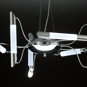 Lampadario a Sospensione Led Blade 6 di Design Moderno