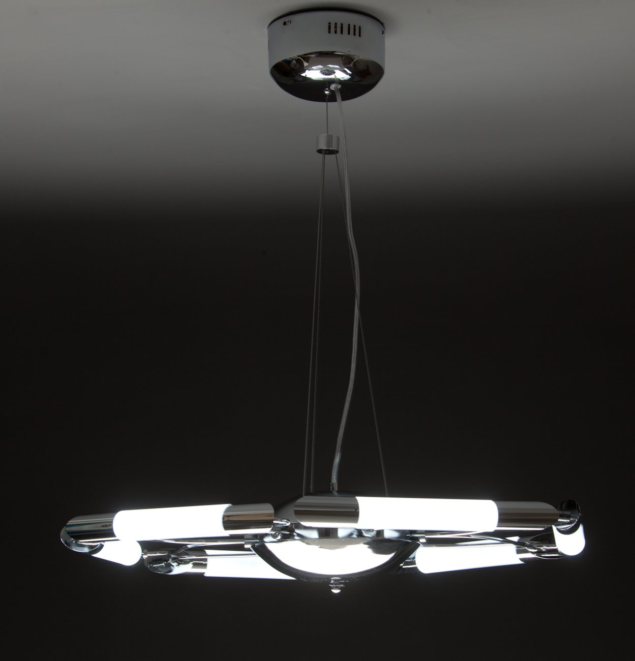 Lampadario a Sospensione Led Blade 6 di Design Moderno