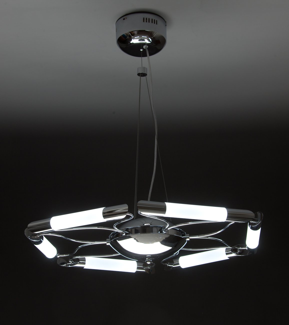 Lampadario a Sospensione Led Blade 6 di Design Moderno