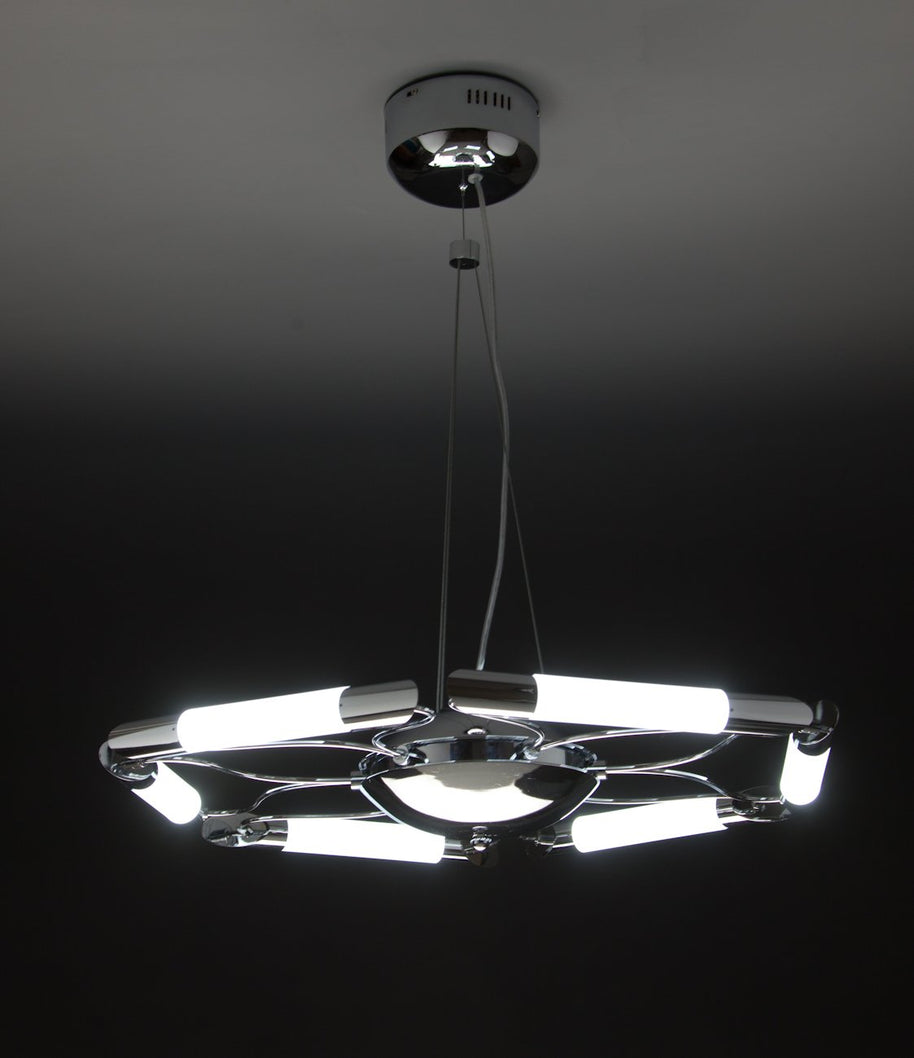 Lampadario a Sospensione Led Blade 6 di Design Moderno