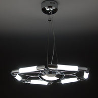 Lampadario a Sospensione Led Blade 6 di Design Moderno