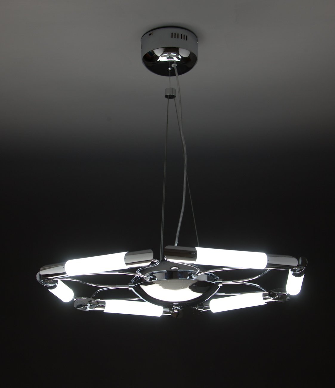 Lampadario a Sospensione Led Blade 6 di Design Moderno