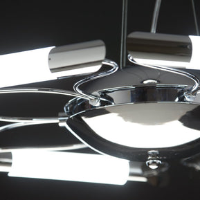 Lampadario a Sospensione Led Blade 6 di Design Moderno