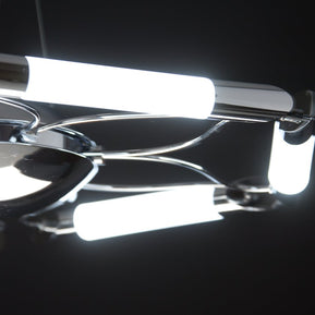 Lampadario a Sospensione Led Blade 6 di Design Moderno
