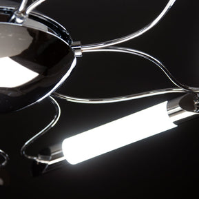 Lampadario a Sospensione Led Blade 6 di Design Moderno