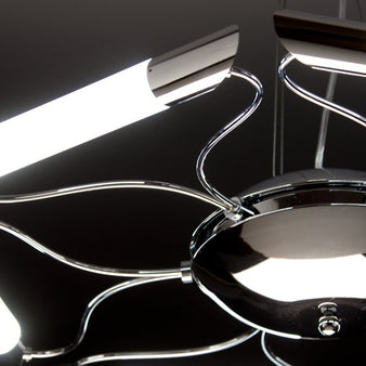 Lampadario a Sospensione Led Blade 6 di Design Moderno
