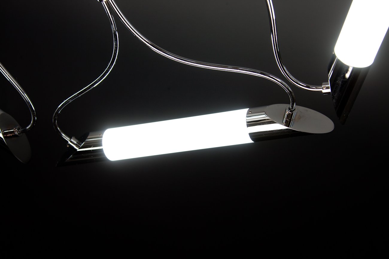 Lampadario a Sospensione Led Blade 6 di Design Moderno