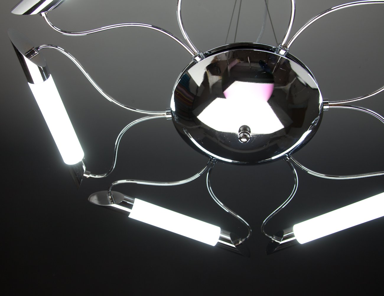 Lampadario a Sospensione Led Blade 6 di Design Moderno