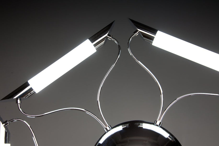 Lampadario a Sospensione Led Blade 6 di Design Moderno