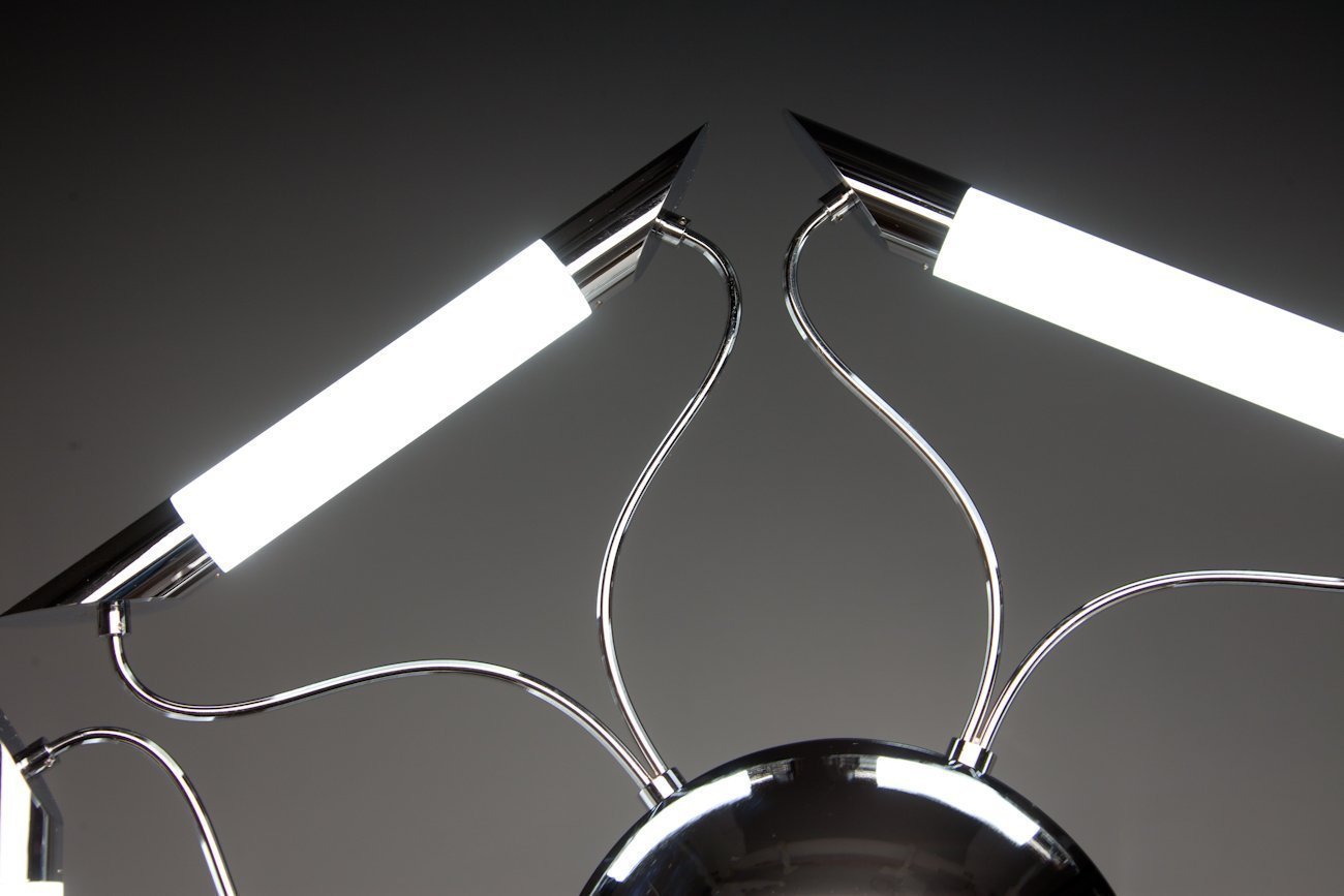 Lampadario a Sospensione Led Blade 6 di Design Moderno