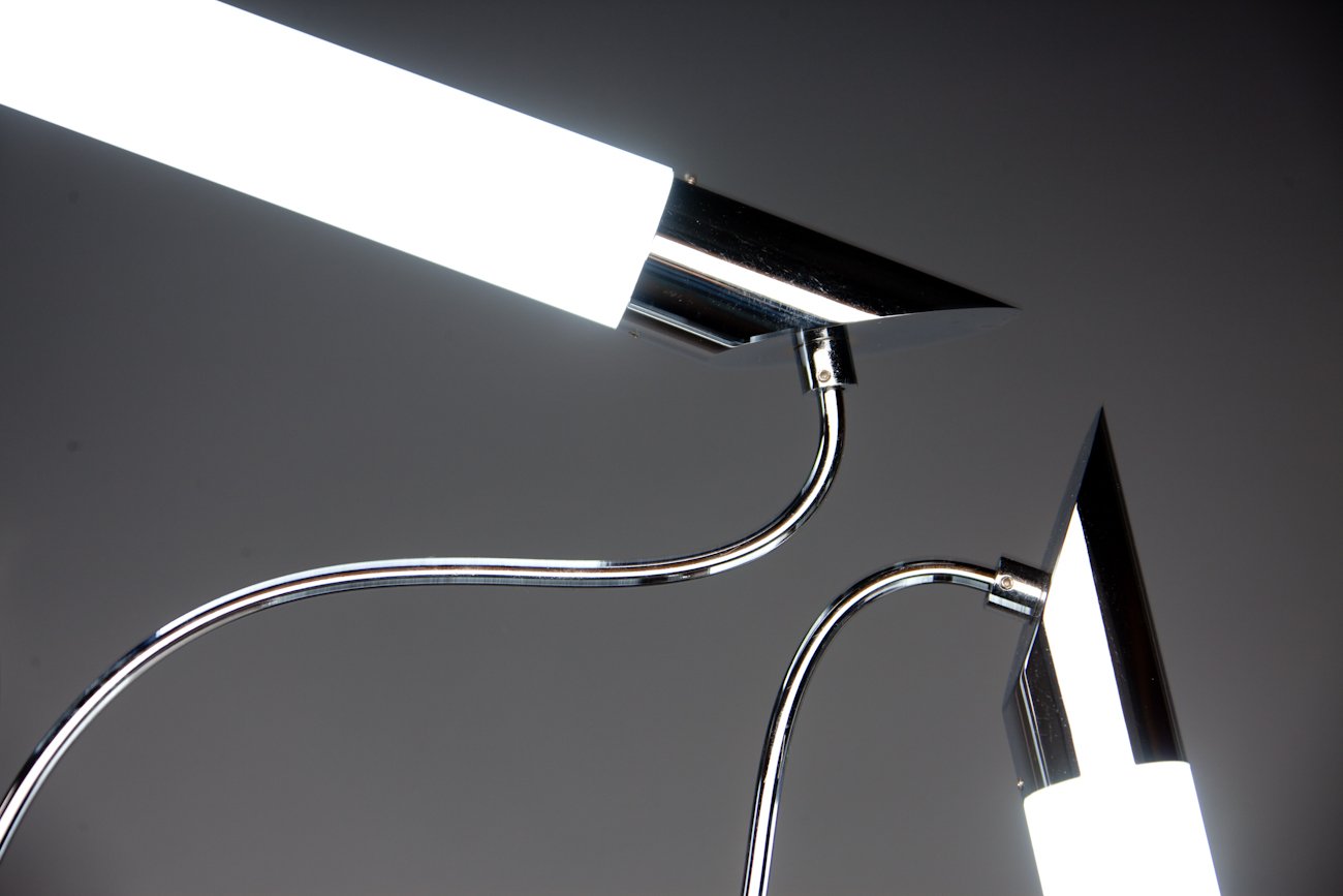 Lampadario a Sospensione Led Blade 6 di Design Moderno