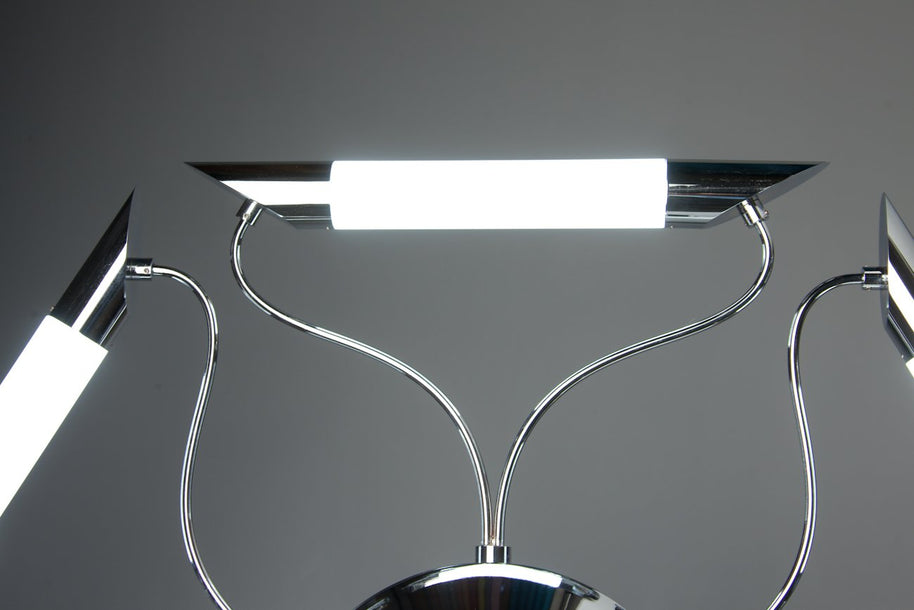 Lampadario a Sospensione Led Blade 6 di Design Moderno