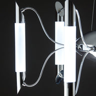 Lampadario a Sospensione Led Blade 6 di Design Moderno