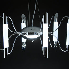 Lampadario a Sospensione Led Blade 6 di Design Moderno