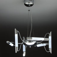Lampadario a Sospensione Led Blade 6 di Design Moderno