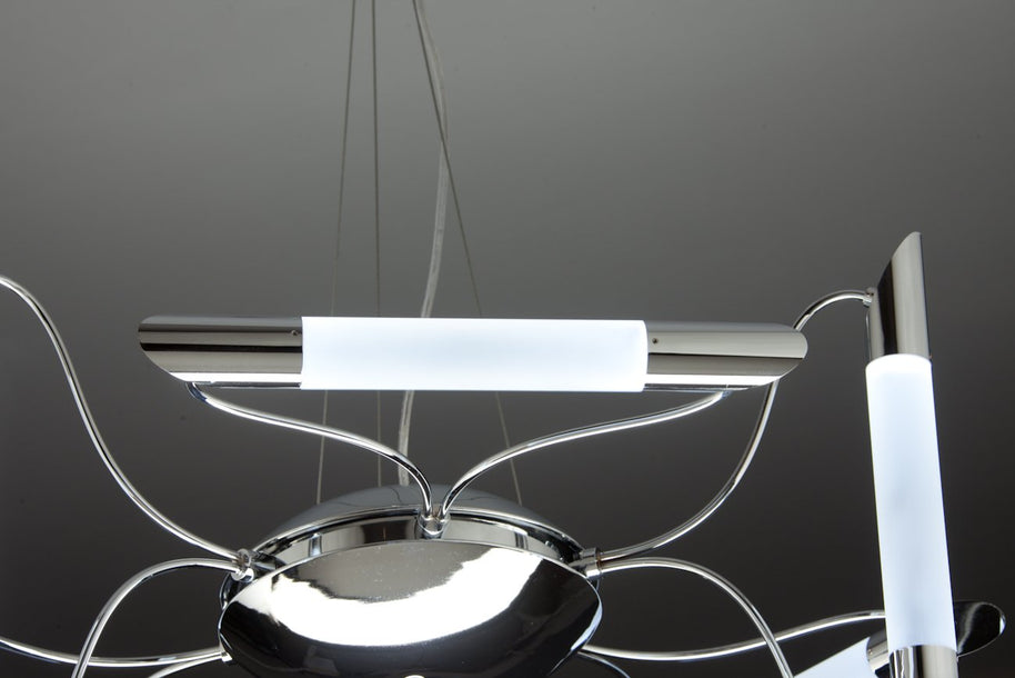 Lampadario a Sospensione Led Blade 6 di Design Moderno