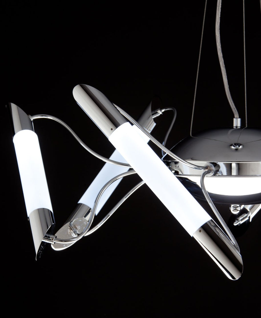 Lampadario a Sospensione Led Blade 6 di Design Moderno