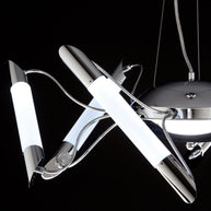 Lampadario a Sospensione Led Blade 6 di Design Moderno