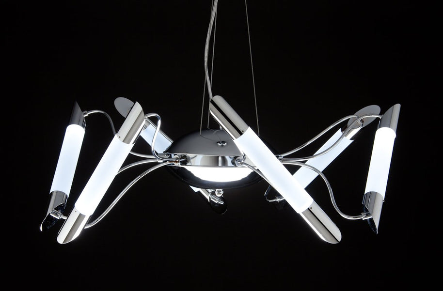 Lampadario a Sospensione Led Blade 6 di Design Moderno