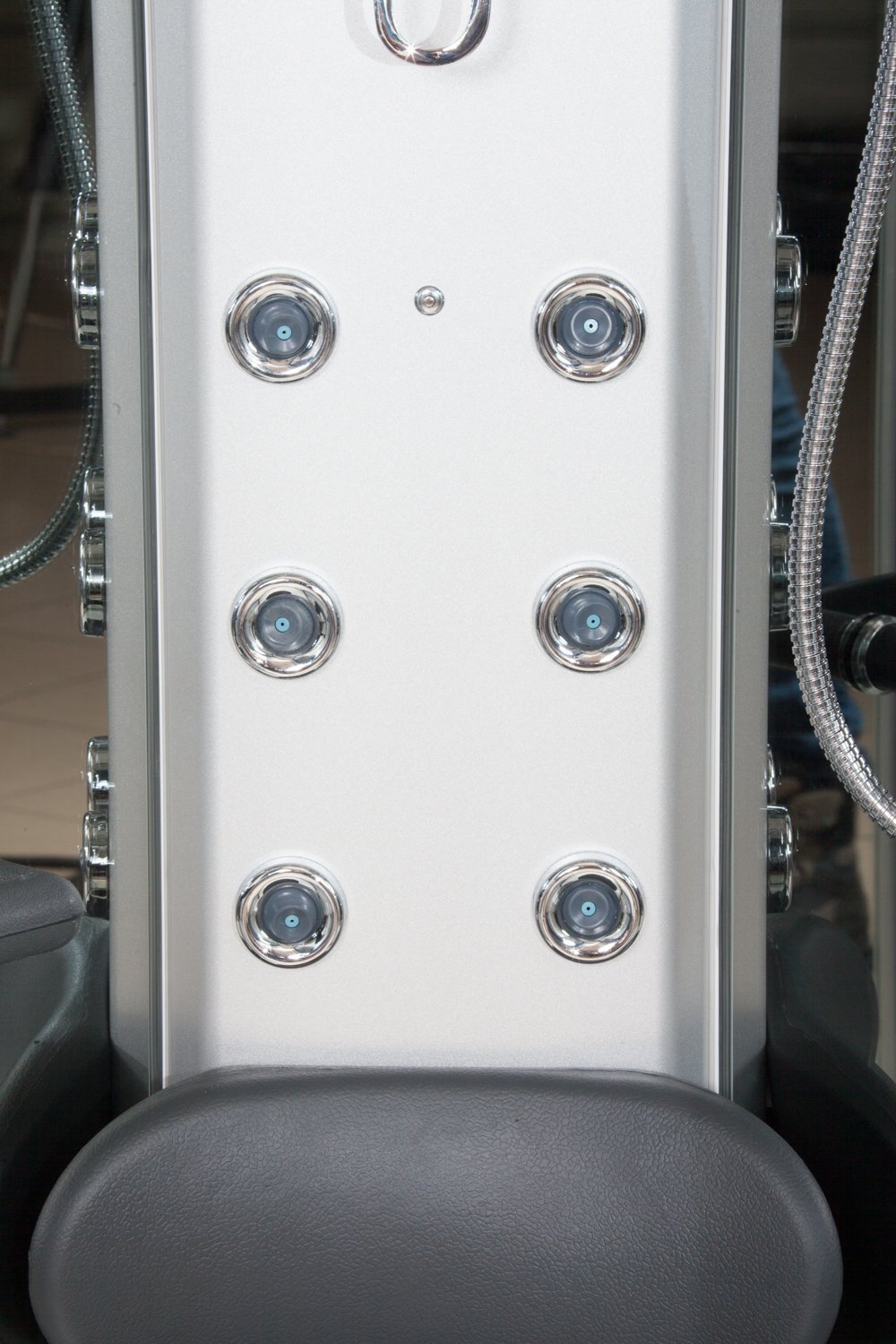 Black Eden 95x95cm Box Doccia Idromassaggio Emozionale