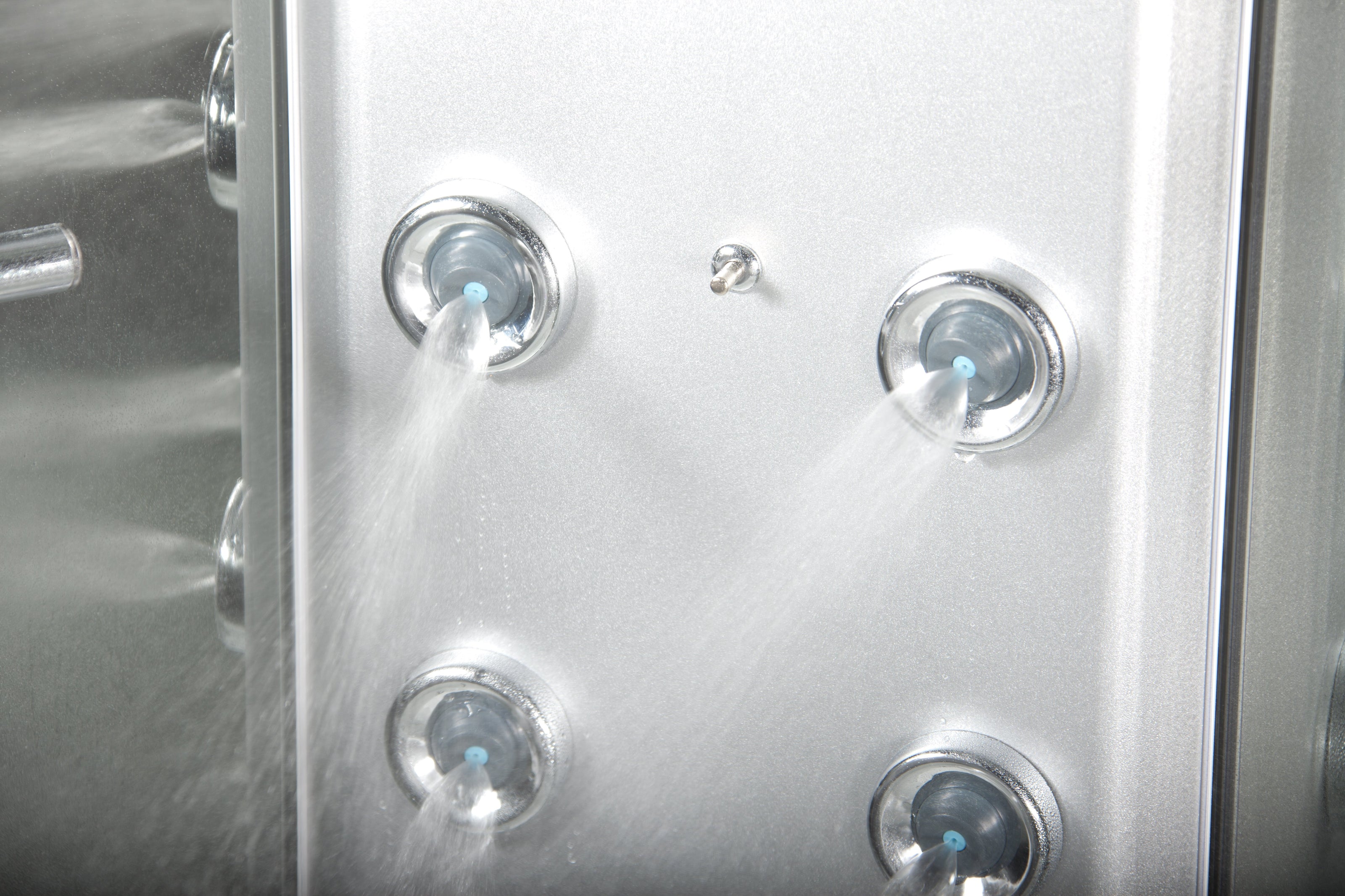 Black Eden 95x95cm Box Doccia Idromassaggio Emozionale