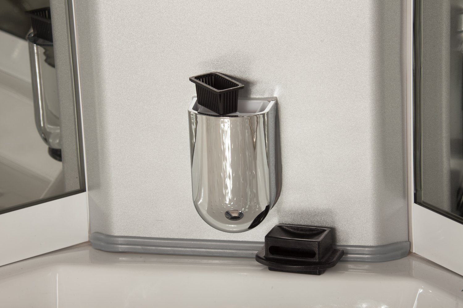 Black Eden 95x95cm Box Doccia Idromassaggio Emozionale