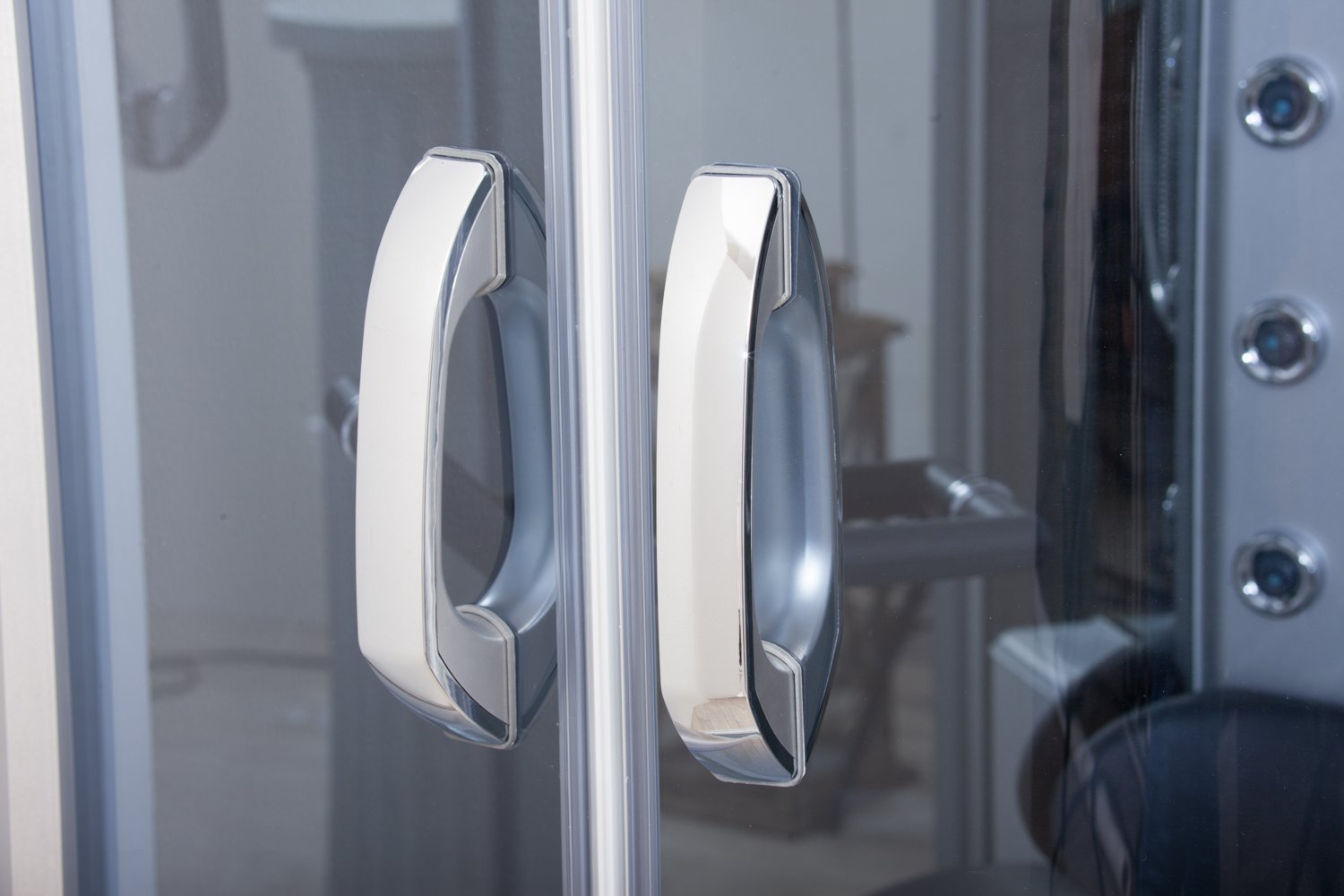 Black Eden 95x95cm Box Doccia Idromassaggio Emozionale