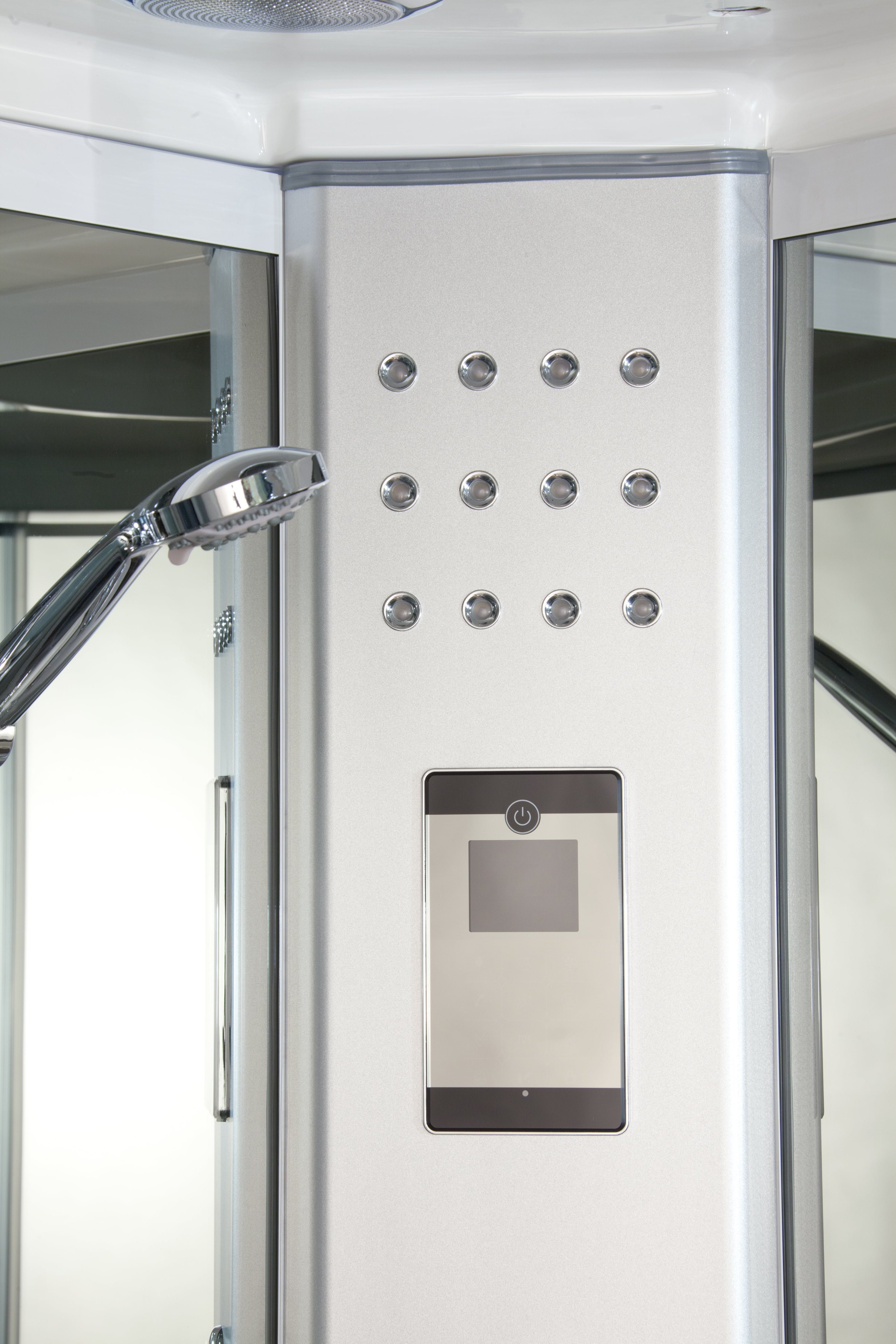 Black Eden 95x95cm Box Doccia Idromassaggio Emozionale