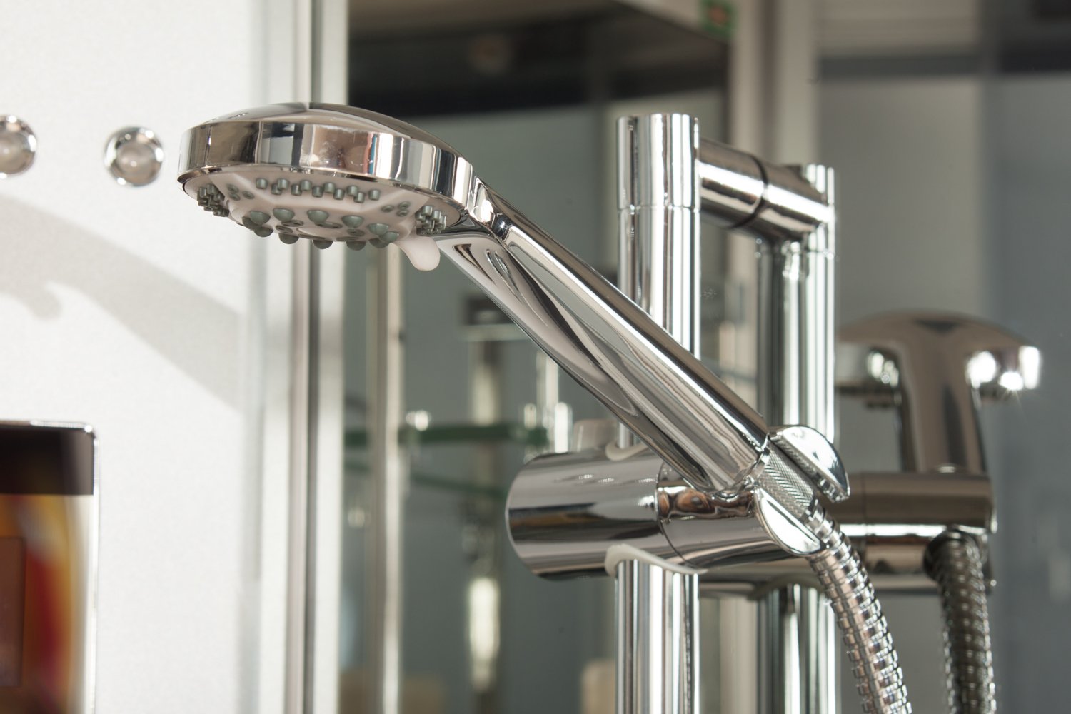 Black Eden 80x80cm Box Doccia Idromassaggio Multifunzione