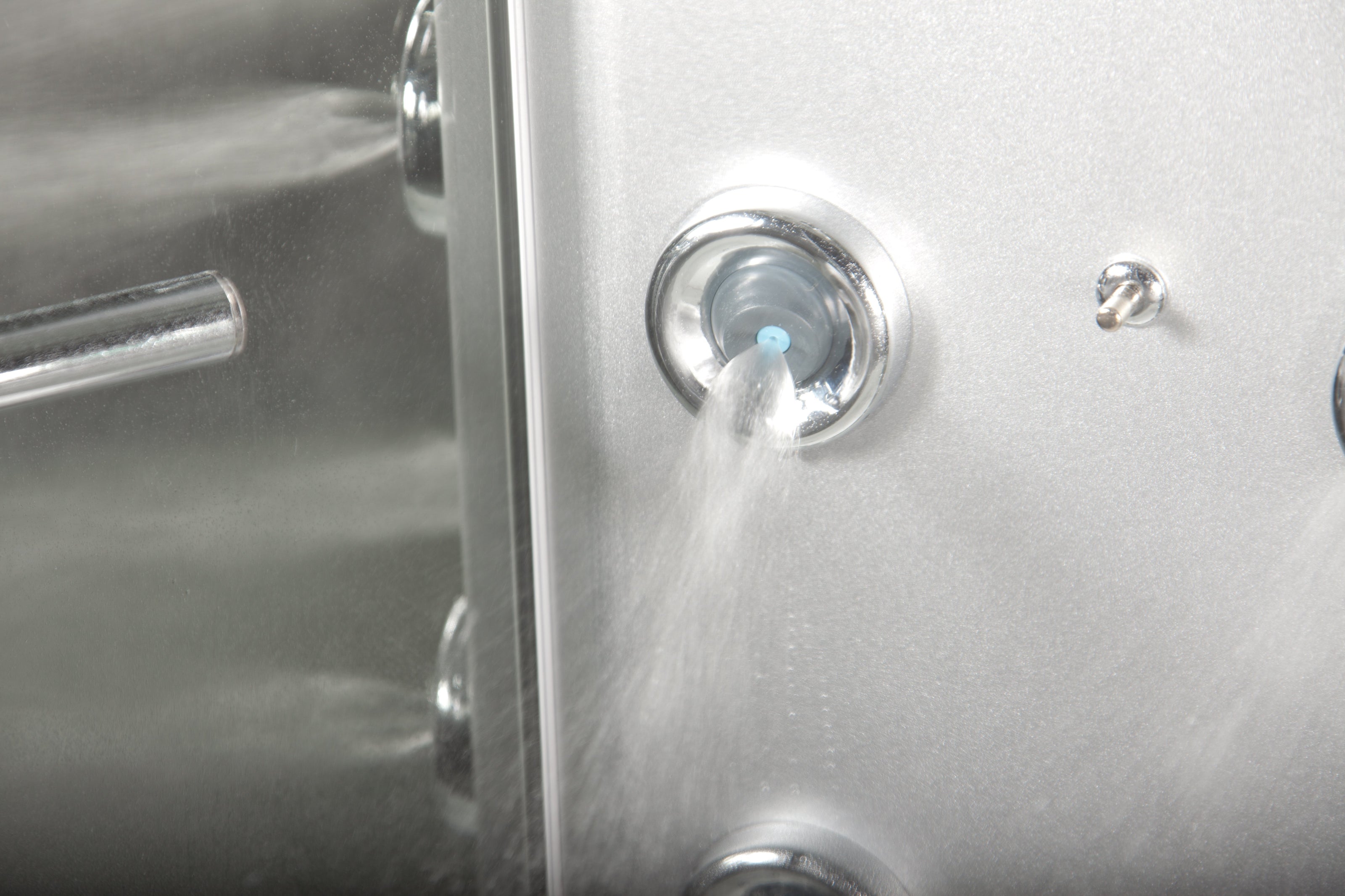 Black Eden 80x80cm Box Doccia Idromassaggio Multifunzione