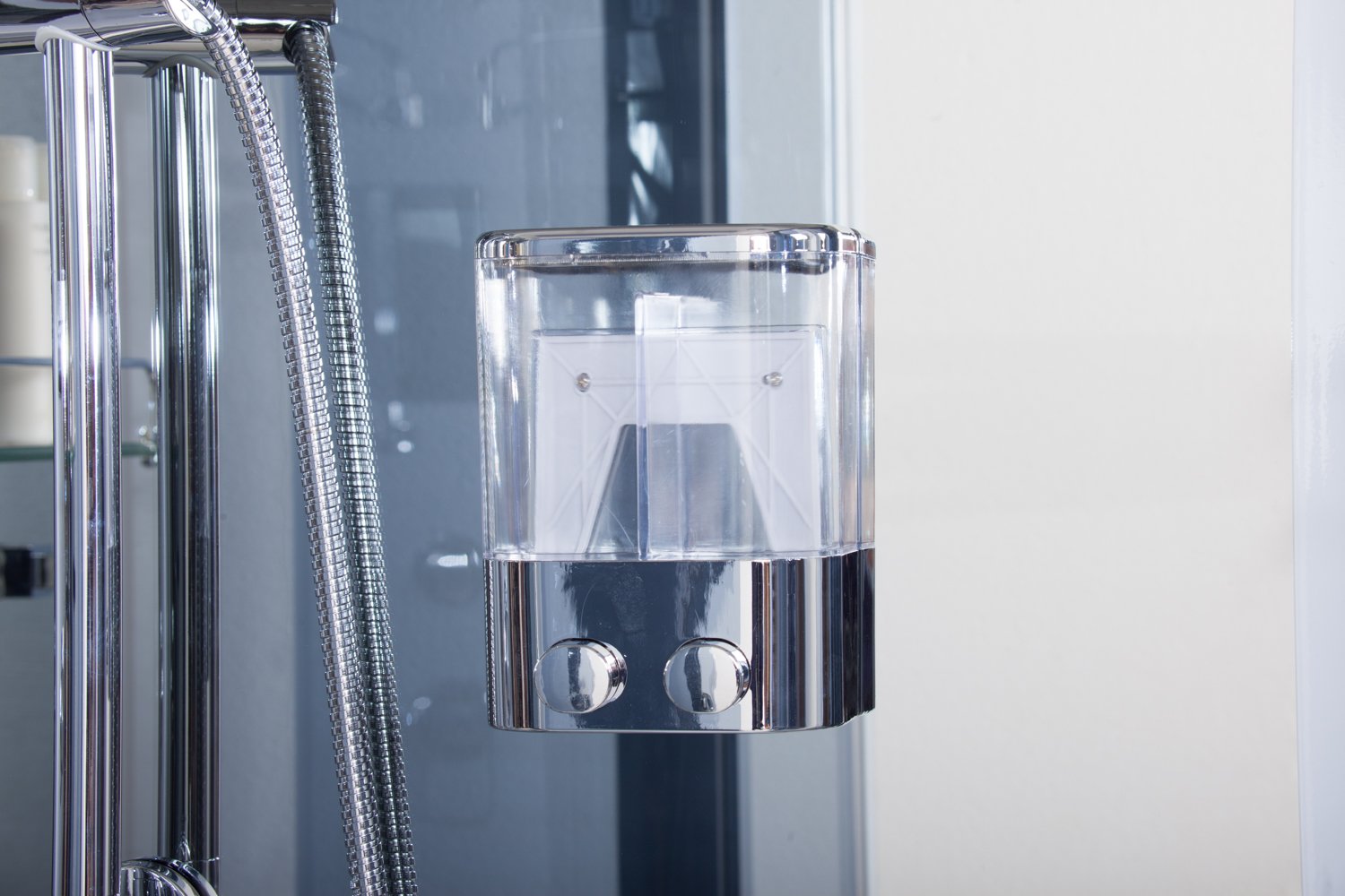 Black Eden 80x80cm Box Doccia Idromassaggio Multifunzione