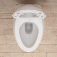 WC Sospeso Wind in ceramica con seduta e copri vaso 39x58x36cm