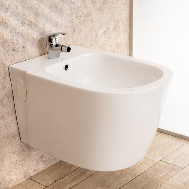 Bidet Sospeso Easy in ceramica moderno L36.5xP56.5xAx34.5 cm
