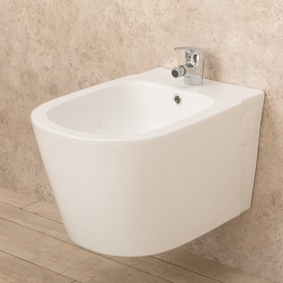 Bidet Sospeso Easy in ceramica moderno L36.5xP56.5xAx34.5 cm
