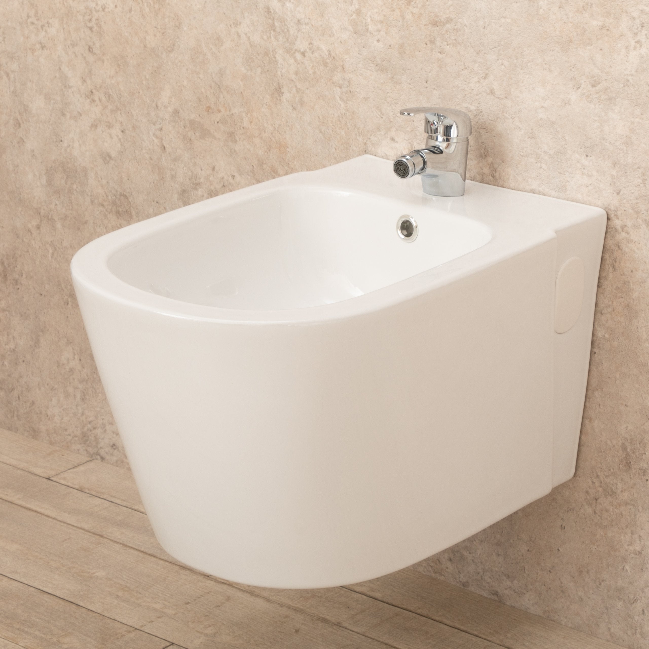 Bidet Sospeso Easy in ceramica moderno L36.5xP56.5xAx34.5 cm