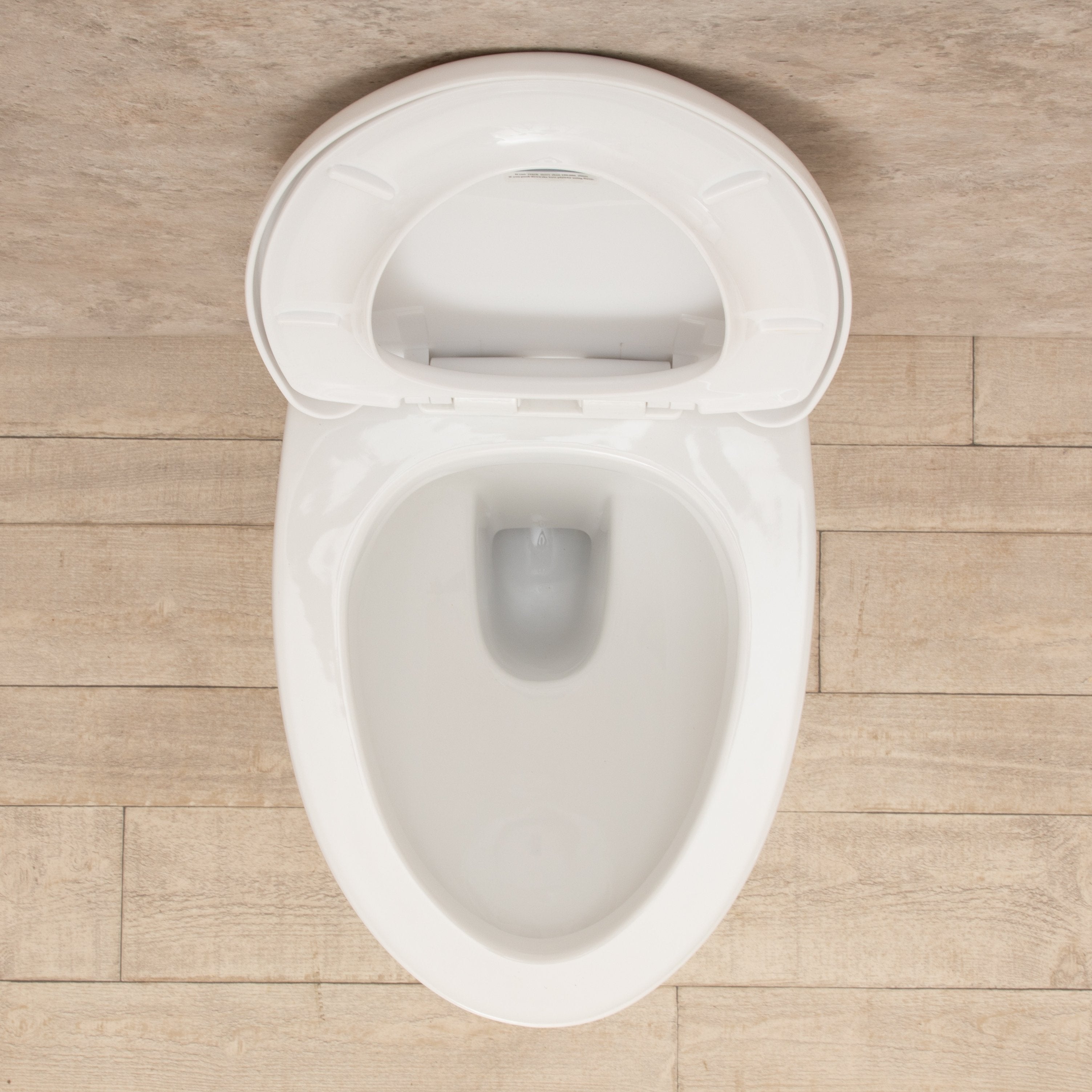 WC Sospeso Round di ceramica con sedile e copri vaso L39xP57xA35 cm