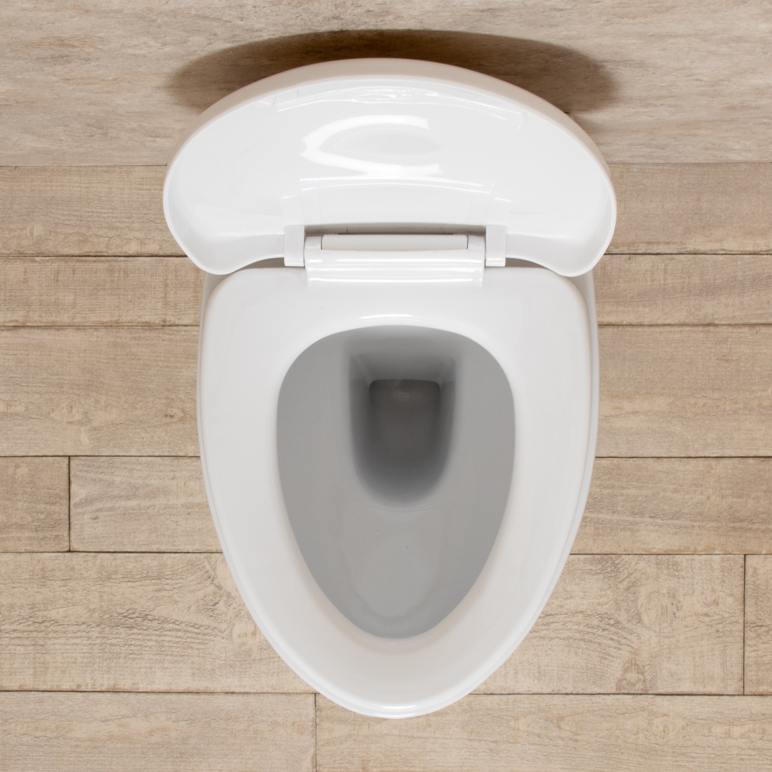 WC Filo Parete Round in Ceramica con Sedile e Copri Wc L38xP57xA41cm